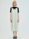 Lace Bustier Long Dress Mint - OPENING SUNSHINE - BALAAN 1