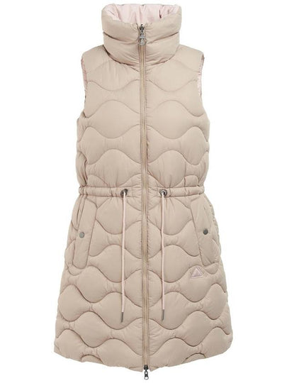 Shelly Reversible Padding Vest Beige Pink - BARBOUR - BALAAN 2