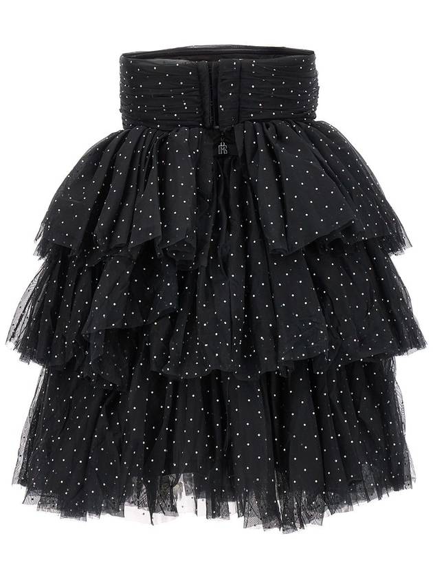 Rotate Birger Christensen 'Mesh Mini Ruffle' Dress - ROTATE - BALAAN 2