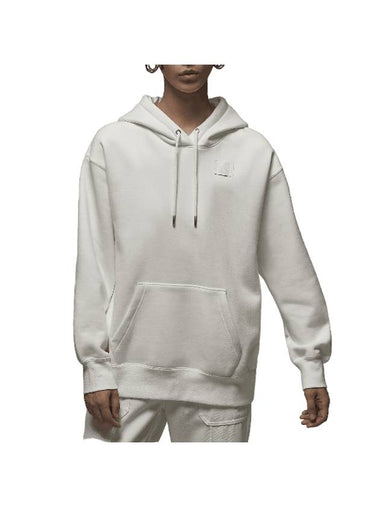 Jordan Flight Fleece Pullover Hoodie W Legend Light Brown FV7051 133 - NIKE - BALAAN 1