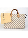 Louis Vuitton Azur Damier Speedy 35 Tote Bag N41535 - LOUIS VUITTON - BALAAN 10