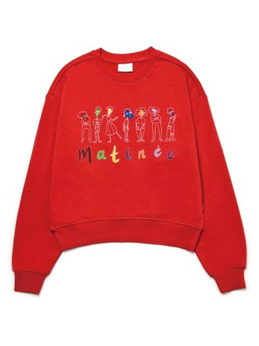 Brushed Options Matinee Family Sweat Shirts RED - LE SOLEIL MATINEE - BALAAN 1