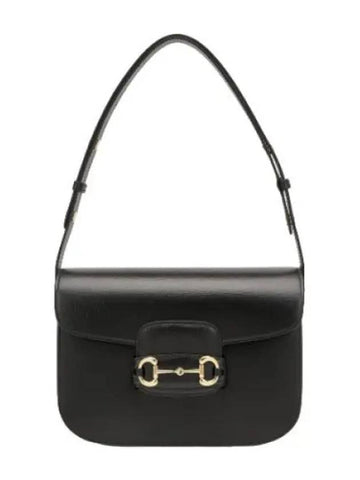 Horsebit small shoulder bag black - GUCCI - BALAAN 1