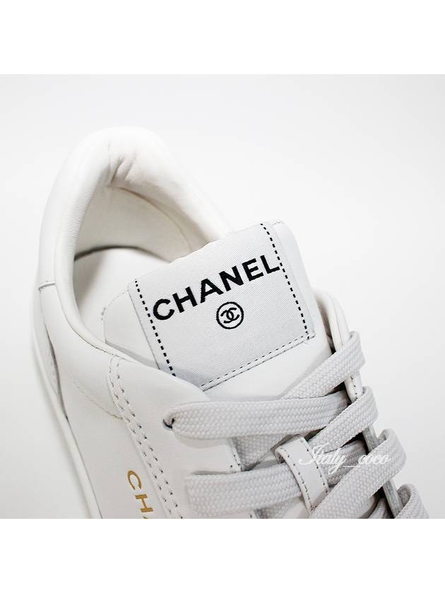 Sneakers Calfskin White - CHANEL - BALAAN 9