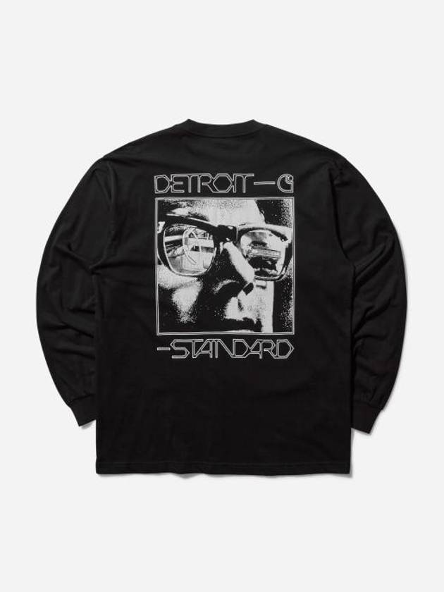 Detroit Standard Long Sleeve T-Shirt Black - CARHARTT WIP - BALAAN 3