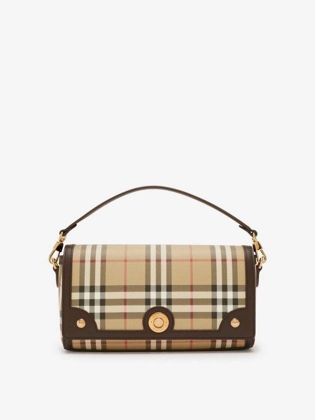 Top Handle Note Tote Bag Military Archive Beige - BURBERRY - BALAAN 2