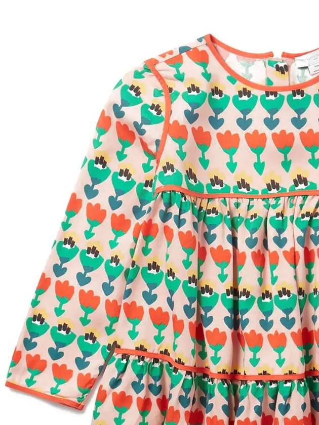 Kids Flower Pattern One Piece TT1C40 Z1246 512MC - STELLA MCCARTNEY - BALAAN 4