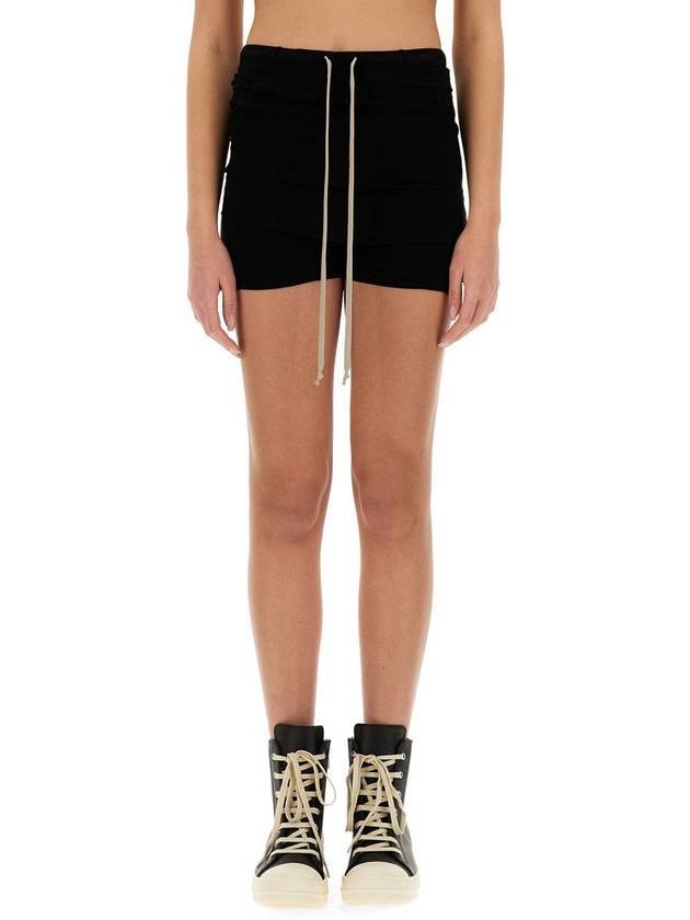 Rick Owens Shorts With Elastic - RICK OWENS - BALAAN 1