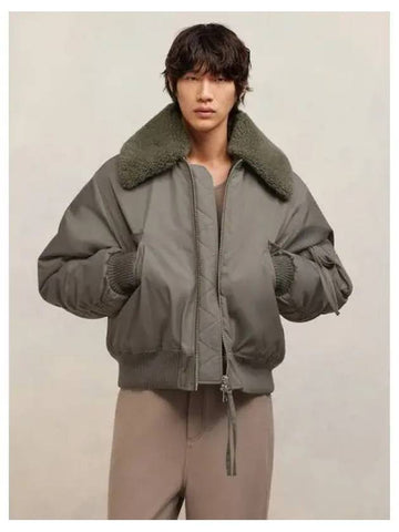 4 hour time deal boxy loose fit spring fall jacket taupe color domestic product - AMI - BALAAN 1