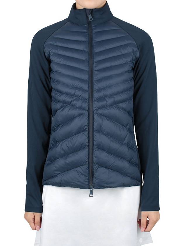 Women's Carol Hybrid Golf Padded Jacket Navy - G/FORE - BALAAN 3