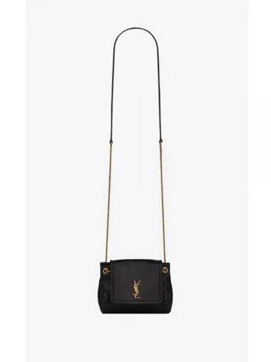 Nolita Lambskin Mini Bag Black - SAINT LAURENT - BALAAN 2