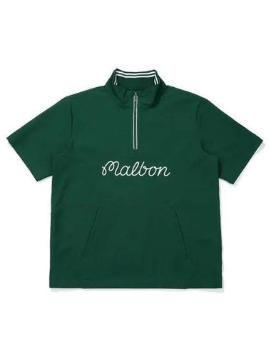 Travel bag bucket short sleeve anorak GREEN MAN - MALBON GOLF - BALAAN 1