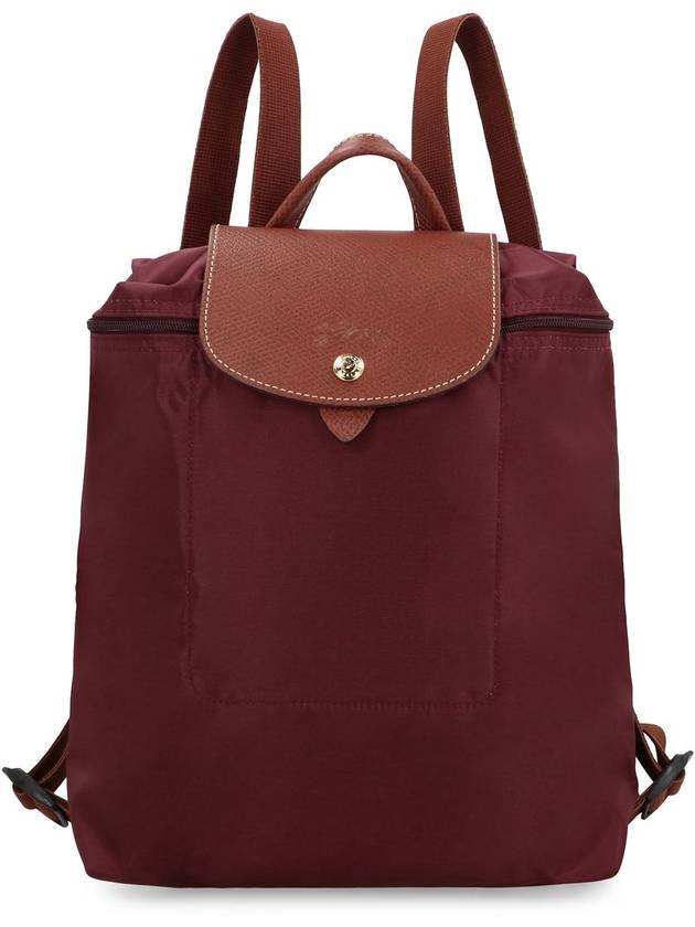 Le Pliage Original Backpack Burgundy - LONGCHAMP - BALAAN 3