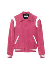 CORDUROY VARSITY JACKET PINK - ROLLING STUDIOS - BALAAN 1