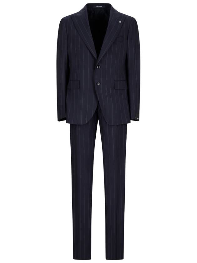 SINGLE-BREASTED PINSTRIPE SUIT - TAGLIATORE - BALAAN 1