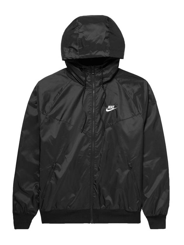 Sportswear Windrunner Hoodie Track Jacket Black - NIKE - BALAAN 1