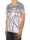 Zigzag pattern short sleeve t-shirt BJE61 - NEIL BARRETT - BALAAN 3