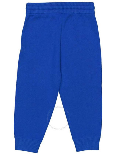 Burberry Boys Canvas Blue Otto Bear Patch Joggers, Size 2Y - BURBERRY - BALAAN 2