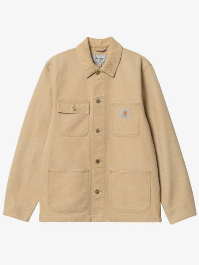 Dearborn Canvas Michigan Chore Shirt Jacket Beige - CARHARTT WIP - BALAAN 2