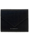 Textured 4G Logo Envelope Bicycle Wallet Black - GIVENCHY - BALAAN 1