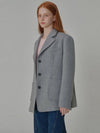 Pre ordered delivery on September 13th Over fit Wool Twill jacket Gray - OPENING SUNSHINE - BALAAN 1