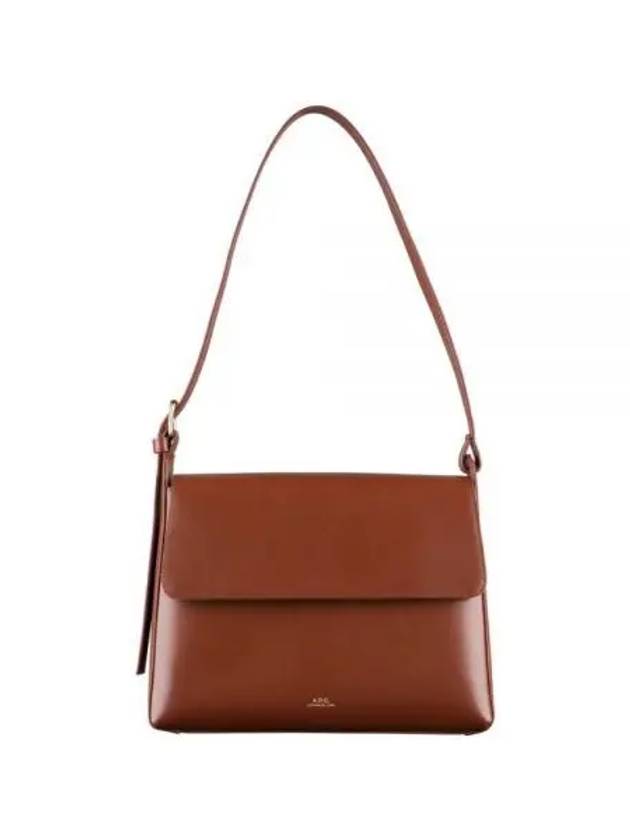 Virginie Flap Shoulder Bag Nut Brown - A.P.C. - BALAAN 2