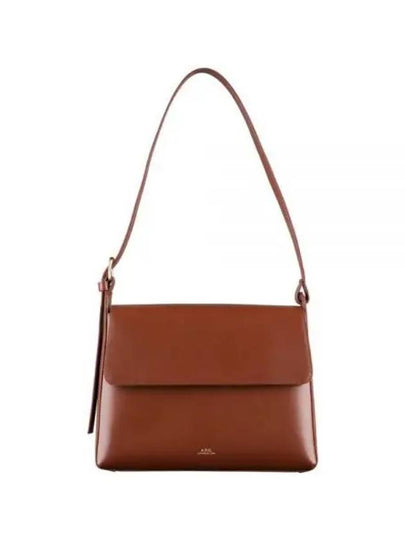 Virginie Flap Shoulder Bag Nut Brown - A.P.C. - BALAAN 2