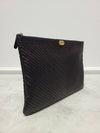 Used luxury goods Lewis It Caviar gold chevron boy clutch bag large size 25 - CHANEL - BALAAN 3