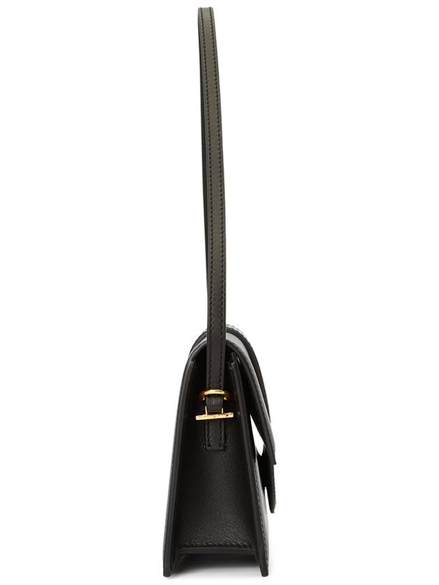 Le Bambino Long Flap Shoulder Bag Black - JACQUEMUS - BALAAN 4