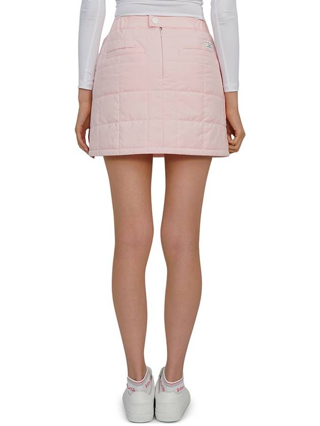 Women's Padded H-Line Skirt Pink - HORN GARMENT - BALAAN 5