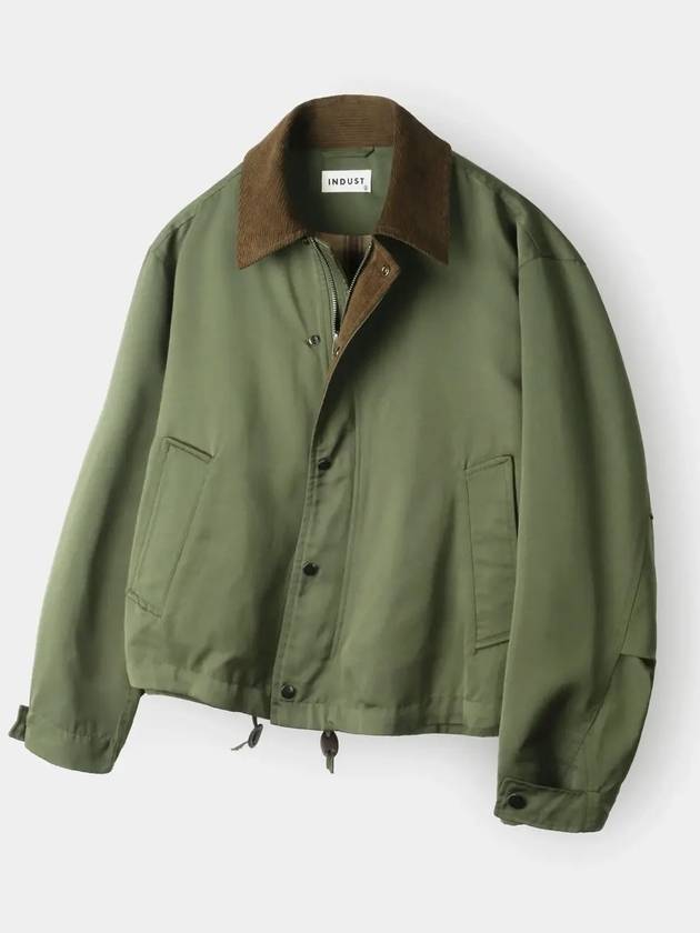 Heritage Half Hunting Jacket Khaki - INDUST - BALAAN 8