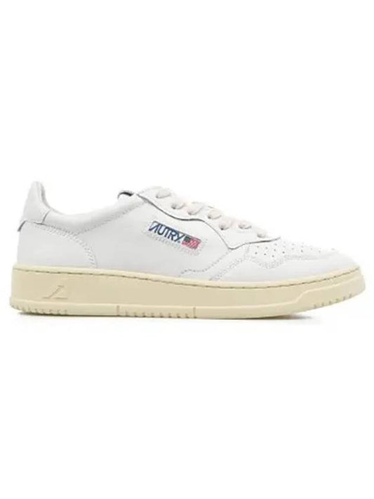 Medalist Leather Low Top Sneakers White - AUTRY - BALAAN 2