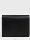 Triomphe Business Shiny Calfskin Card Wallet Black - CELINE - BALAAN 5