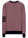 24SS Check Jacquard Sweatshirt MJT421A 960 - THOM BROWNE - BALAAN 2