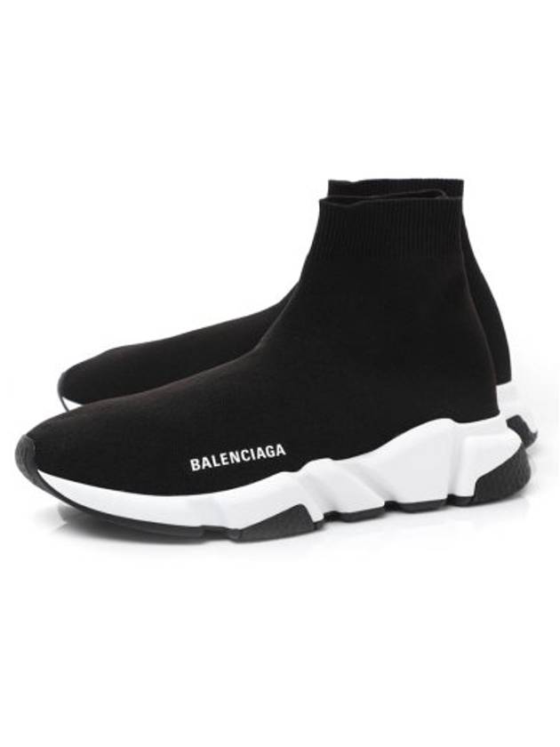 Speed Trainer High Top Sneakers Black - BALENCIAGA - BALAAN 2