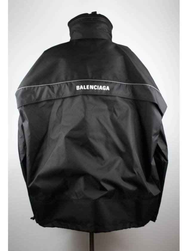 Logo embroidered anorak - BALENCIAGA - BALAAN 4