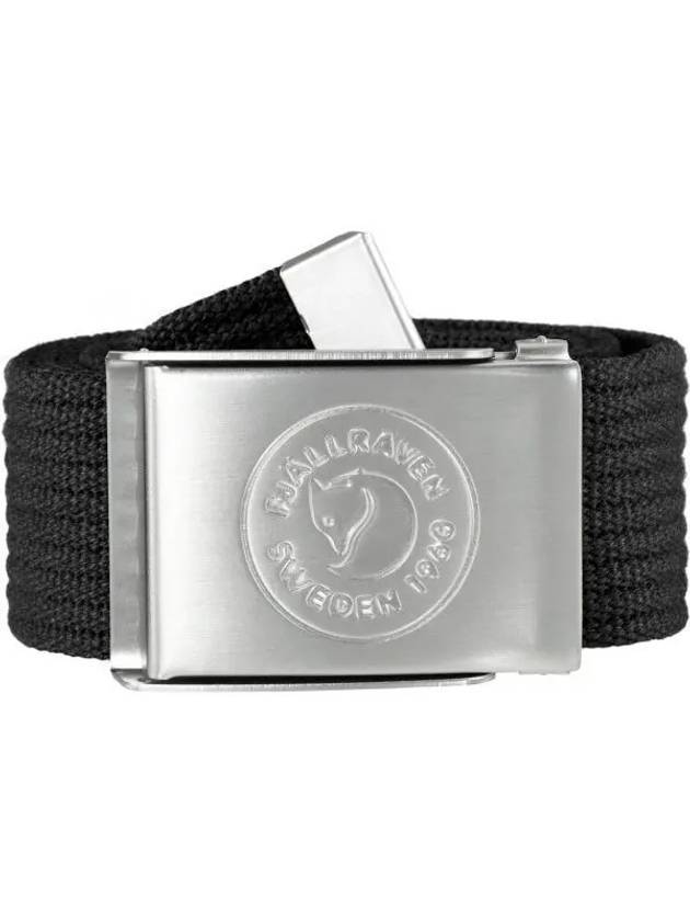 Men's 1960 Logo Belt Black - FJALL RAVEN - BALAAN 1