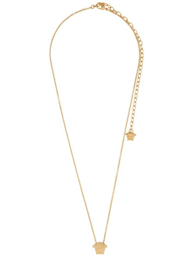 La Medusa Pendant Necklace Gold - VERSACE - BALAAN 6