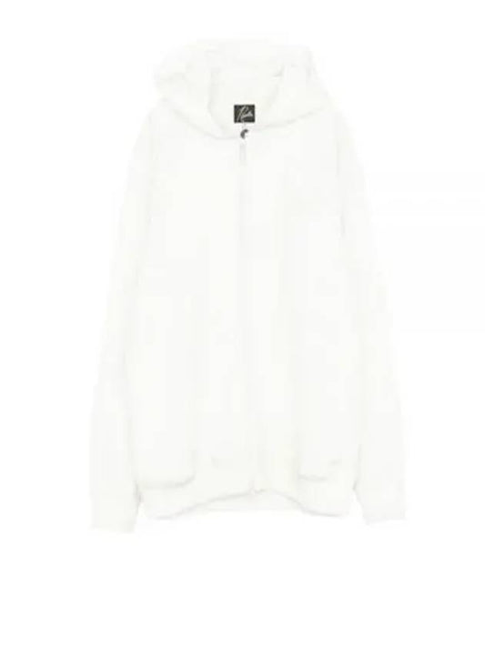 24 Zipped Sweat Hoody Off White OT247 - NEEDLES - BALAAN 1