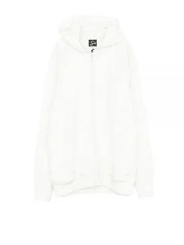 24 Zipped Sweat Hoody Off White OT247 - NEEDLES - BALAAN 1