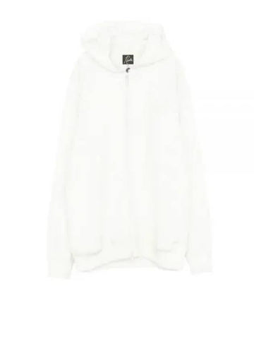 24 Zipped Sweat Hoody Off White OT247 - NEEDLES - BALAAN 1