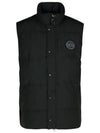 Garson Label Vest Black - CANADA GOOSE - BALAAN 2