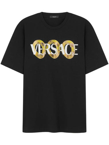 Versace T-shirts and Polos Black - VERSACE - BALAAN 1