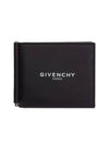 Signature Logo Mini Clip Half Wallet Black - GIVENCHY - BALAAN 2