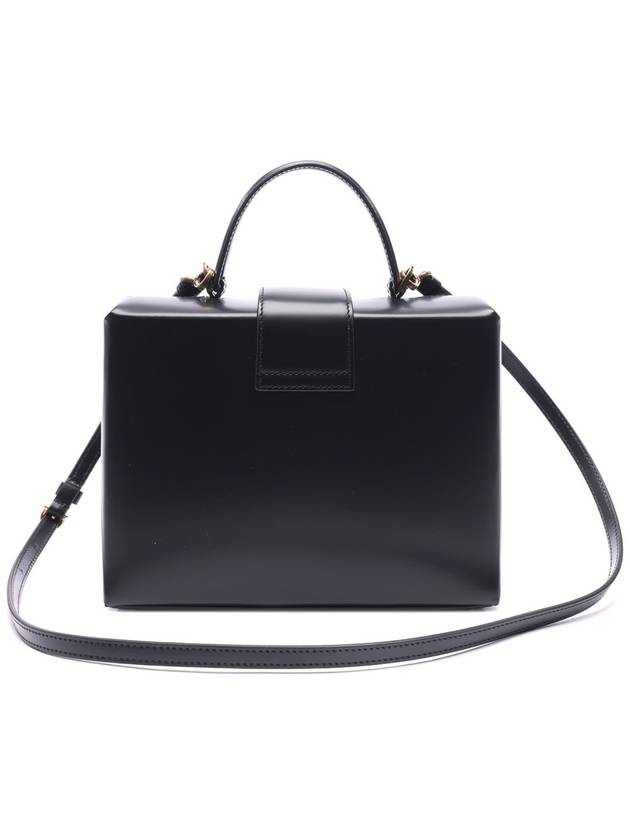 Trifolio Box Tote Bag Black - SALVATORE FERRAGAMO - BALAAN 5