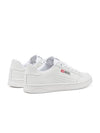 SAthene Leather Nylon Low Top Sneakers White - DIESEL - BALAAN 4