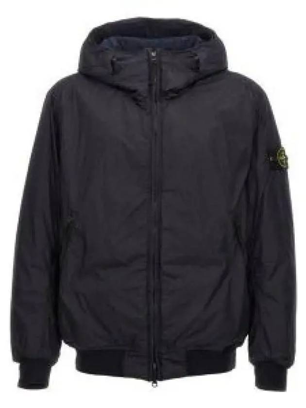 Crinkle Reps R NY Padding Navy - STONE ISLAND - BALAAN 2