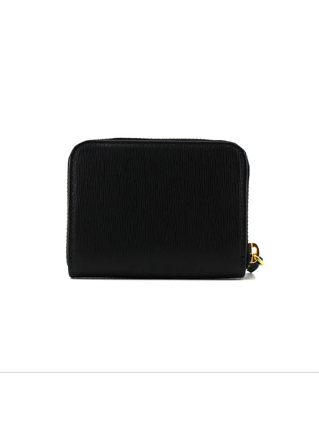 Vitello Move Leather Coin Wallet Black - PRADA - BALAAN 4