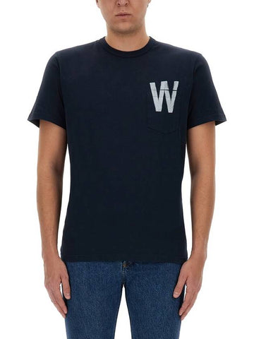 T-SHIRT WITH LOGO - WOOLRICH - BALAAN 1