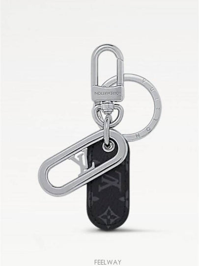 LV Padded Circle Bag Charm Key Holder Silver - LOUIS VUITTON - BALAAN 2